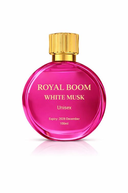 Royal Boom White Musk – (Unisex Perfume, 100ml)